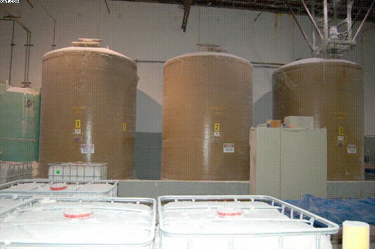 PALMER OF TEXAS - 8000 gal. fiberglass tanks,